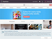 Tablet Screenshot of gumtree.com